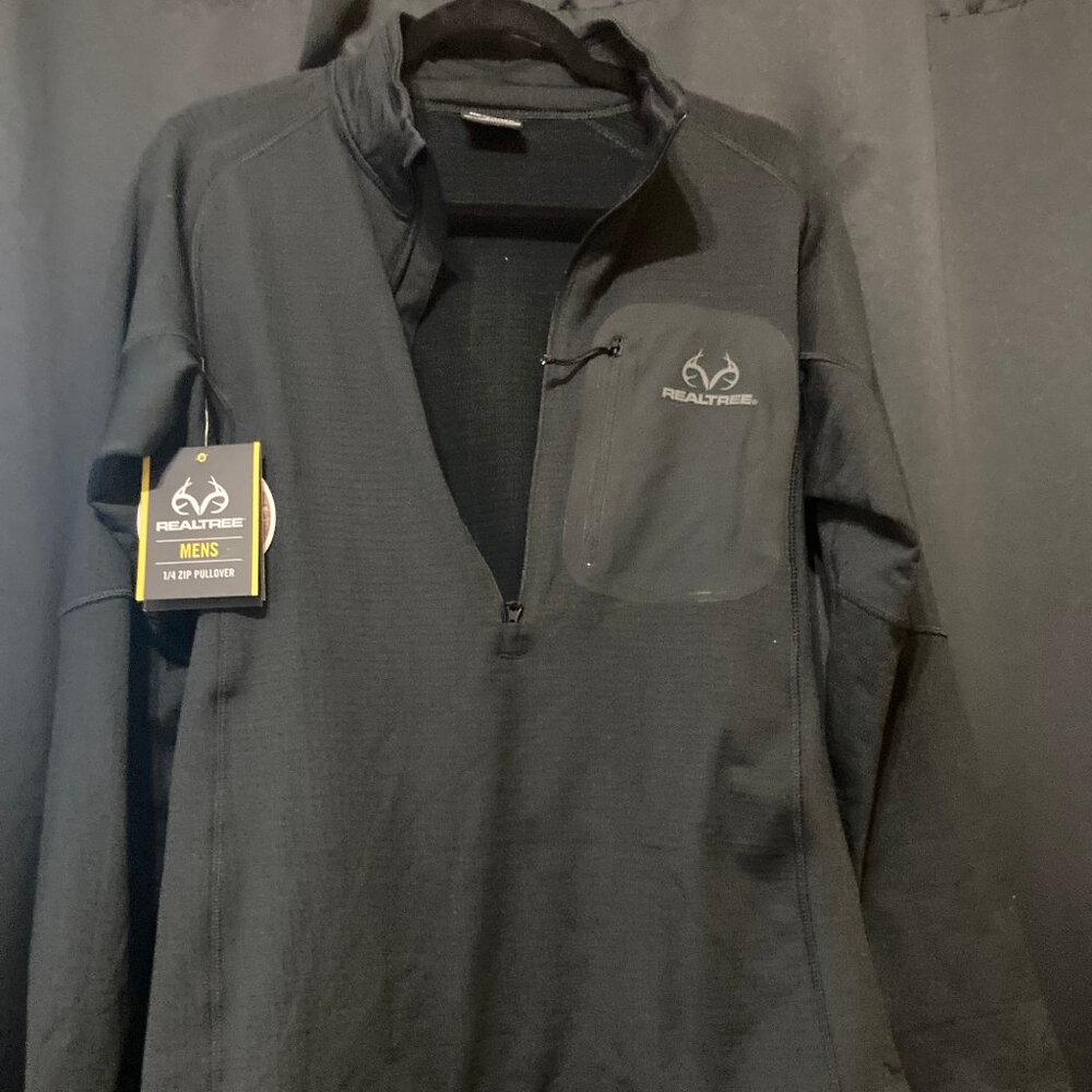 Mens Realtree 1/4 Zip pullover